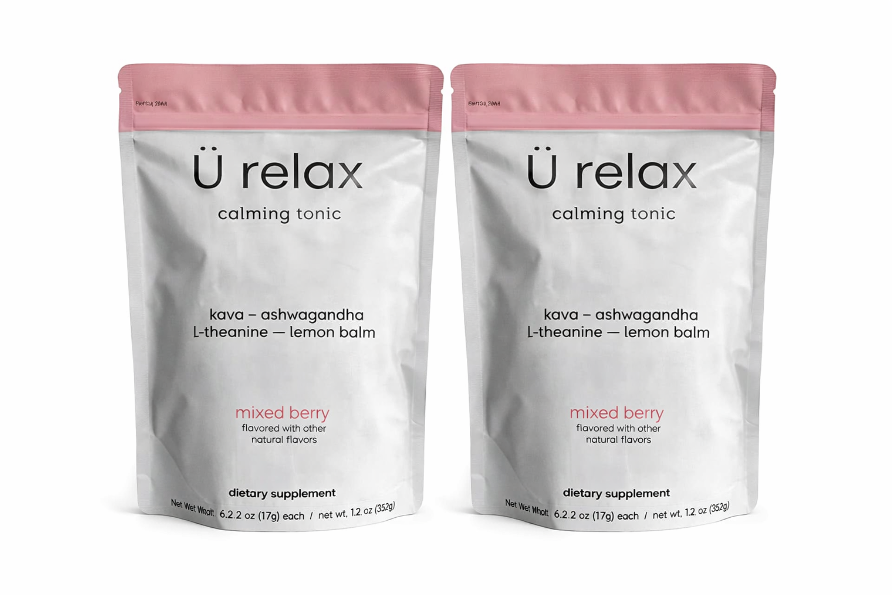 Ü Relax Calming Tonic Mixed Berry Natural Flavor