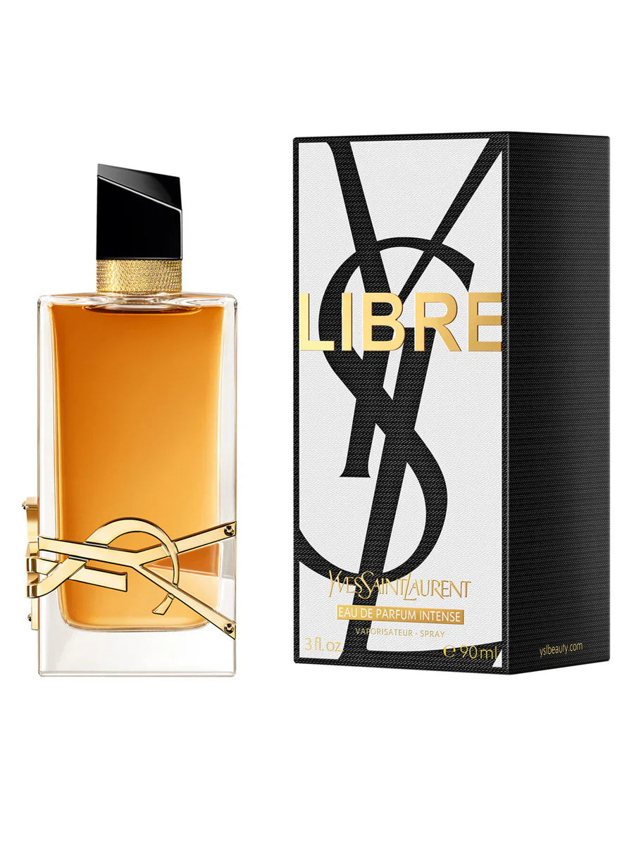 YSL Libre perfume bottle and packaging on a white background